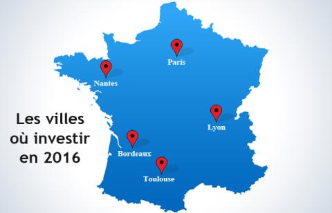 Top 5 des villes où les Français rêvent d’investir