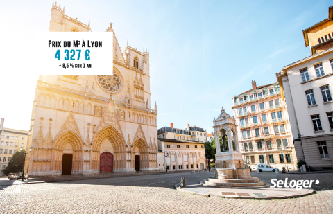 A Lyon, la hausse annuelle des prix immobiliers est de 8,5 % !