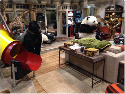 Ashton Kutcher et Mila Kunis ont transformé leur maison en magasin de jouets