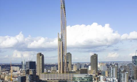 La plus grande tour en bois du monde pourrait voir le jour à Londres