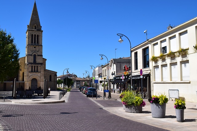 Le centre ville du Bouscat en Gironde