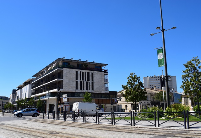 Le centre-ville de Mérignac en Gironde