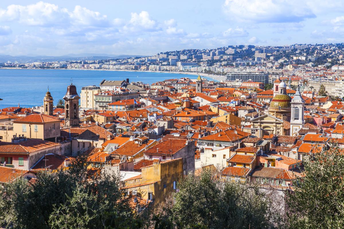 La ville de Nice - Côte d'Azur France