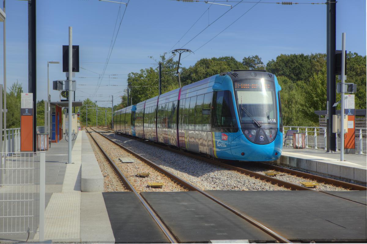 Gare "train-tram" de La Chapelle centre à La Chapelle sur Erdre