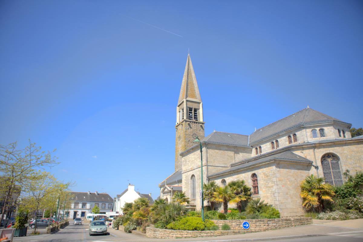 Église place de Polignac - Guidel  