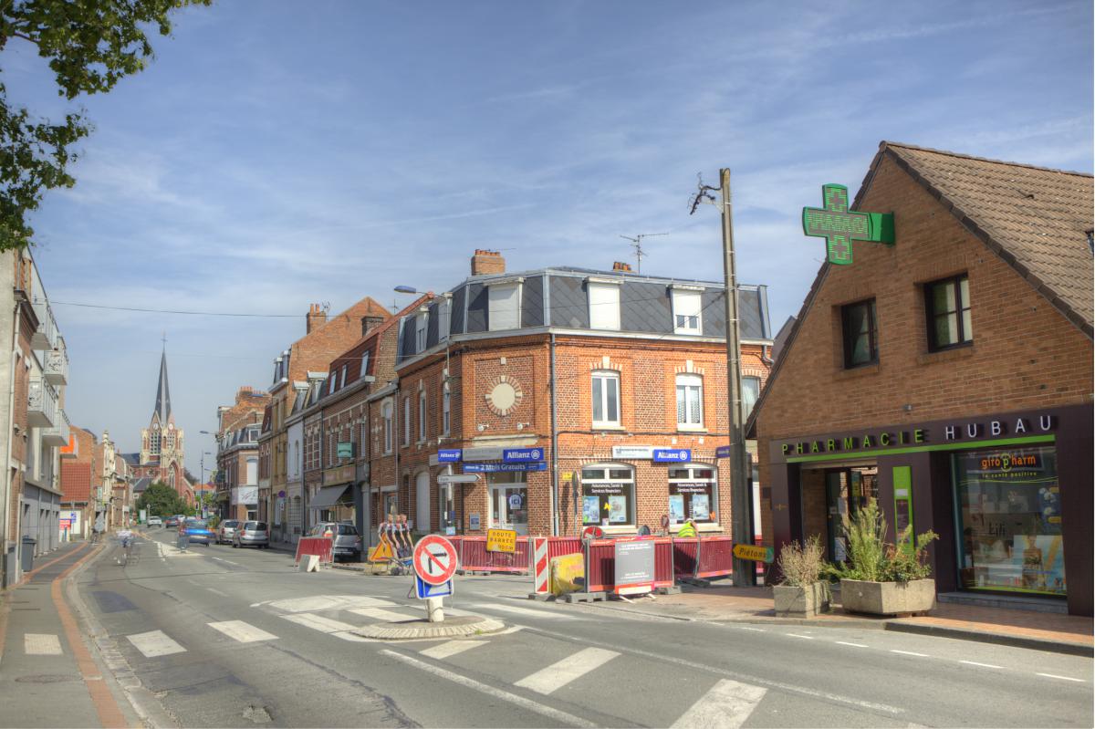 rue du général leclerc-commerce-perenchies