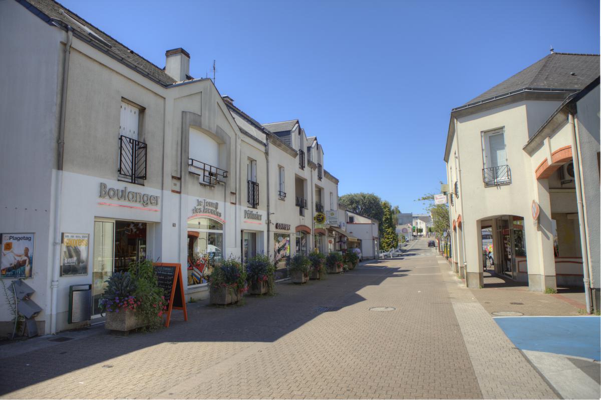Rue commerçante de Saint Herblain