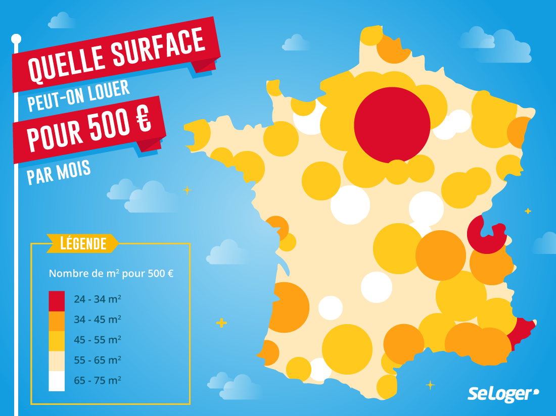 Surface location en France pour 500 euros