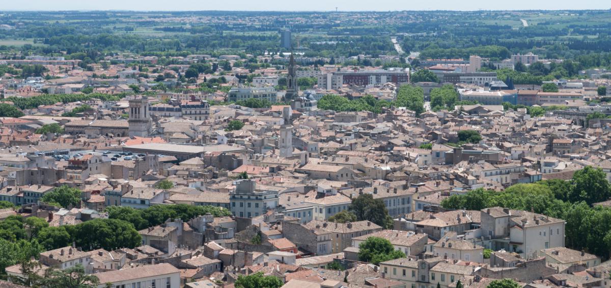 La ville de Nîmes ©Marylène