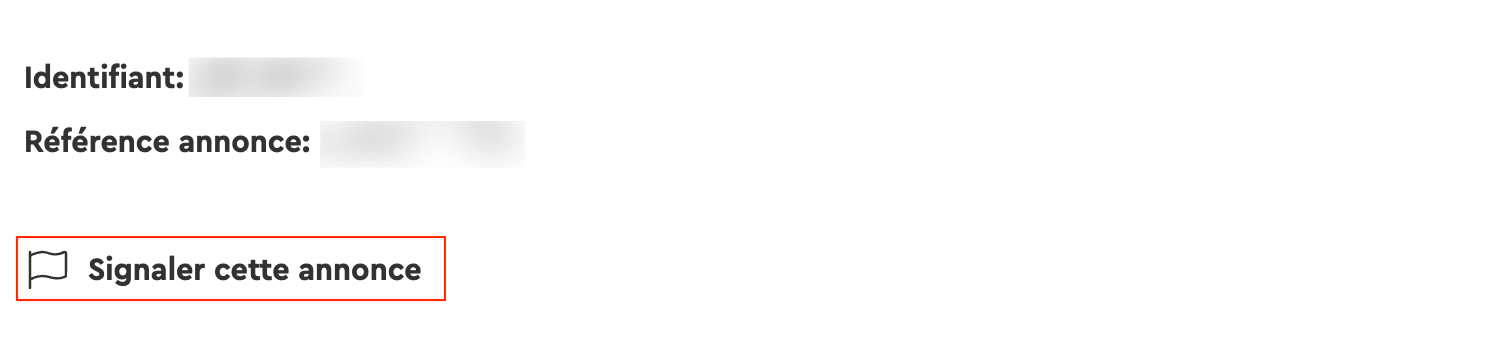 Signaler une annonce - SeLoger