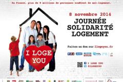 Journée Solidarité Logement : tout le monde dit « I Loge You »
