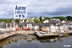 La LGV dope le prix immobilier à Auray : + 9 % en un an