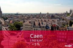 À Caen, le prix de l'immobilier augmente rapidement !