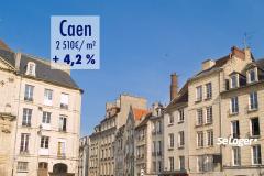 À Caen, le prix immobilier a dépassé pour la première fois les 2 500€/m² !