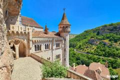 Le village de Rocamadour domine la vallée de la Dordogne. © Juanje Pérez Les plus beaux villages perchés du sud de la France