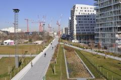 Paris : une ancienne friche industrielle transformée en éco-quartier