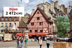 A Dijon, le prix immobilier frôle les 2 500 €/m² !