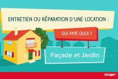 Entretien de la façade et du jardin : qui paie quoi entre le propriétaire et le locataire ?