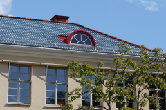 Utiliser son toit comme chauffage, une vraie bonne idée ! © soltechenergy.com Des tuiles en verre qui chauffent votre maison
