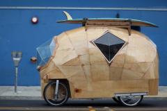 Des maisons mobiles fabriquées à partir d’objets de récupération