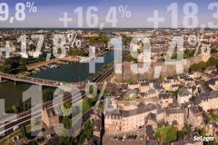 Top 10 des villes où les prix des logements augmentent le plus depuis début 2021