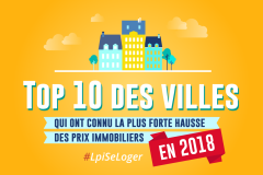 Le top 10 des villes de France qui ont vu leur prix immobilier exploser en 2018