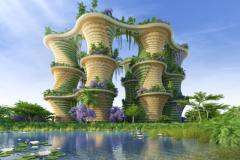 Hypérions : un incroyable projet de tours-arbres écologiques en Inde