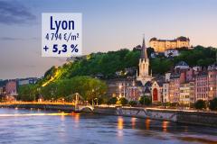 Lyon redevient la 2e ville la plus chère de France !