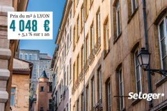 Le prix de l'immobilier, à Lyon, fait un bond de 5,1 % sur 1 an !