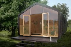 Une incroyable maison modulable en carton !