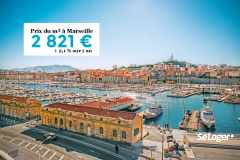 À Marseille, la hausse annuelle des prix immobiliers ralentit  