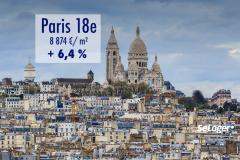 Paris : dans le 18e, après s’être emballé, le marché immobilier semble revenir à la normale