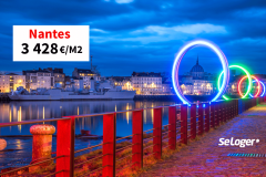À Nantes, se loger coûte 5,3 % plus cher qu’il y a un an !