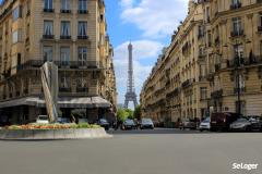 Le parc immobilier du Trocadéro se compose en majorité de logements de grandes surfaces. © Studio Laure « Au Trocadéro, à Paris, le prix immobilier est en légère baisse »