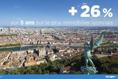 En 5 ans, le prix immobilier à Lyon s'est envolé de 26 % !