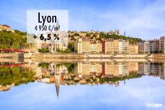 Lyon : le prix immobilier n’a jamais été aussi proche des 5 000 €/m² !