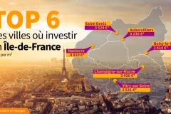 Île-de-France : TOP 6 des villes où il faut investir dans le Grand Paris