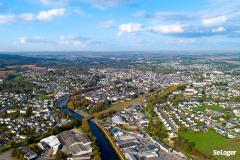 Les prix immobiliers continuent de progresser et l'offre de se raréfier. ©altitude drone Immobilier : la hausse des prix se poursuit sur fond de pénurie de logements
