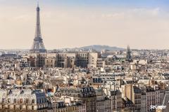 À Paris, les grandes superficies sont - proportionnellement - plus chères que les petites surfaces !