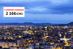 Prix immobilier : comptez 2 166 € du m² pour acheter un logement à Clermont-Ferrand