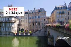 Metz : après une folle année 2017, le prix immobilier stagne en 2018 !