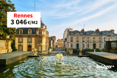 À Rennes, les prix au m² augmentent (très) rapidement : +4,4 % en 1 an !