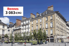 + 8 % en un an : A Rennes, le prix de l’immobilier décolle !