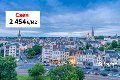 Le prix de l'immobilier à Caen atteint un nouveau record : 2 454 €/m² !