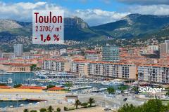 À Toulon, le prix de l’immobilier est encore accessible : 2 370 €/m²