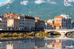 La ville de Grenoble en Isère