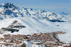 La station de l'Alpe d'Huez