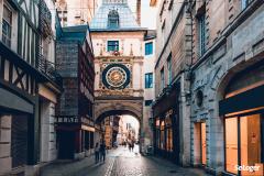 Une rue de Rouen