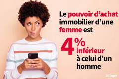 Pouvoir achat immobilier des femmes en 2022