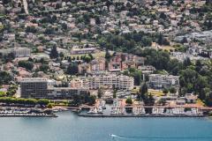 Vue sur la station thermale de Aix-les-Bains